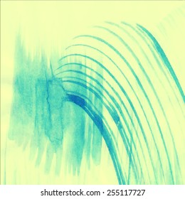 Vector abstract hand drawn watercolor background. Hand painting backdrop. 