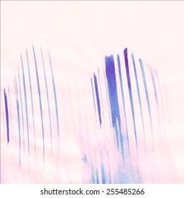 Vector abstract hand drawn watercolor background. Hand painting backdrop. 