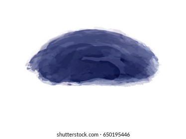 Vector abstract  hand drawn watercolor splash background for your design