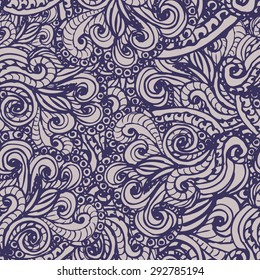  Vector abstract hand-drawn pattern.