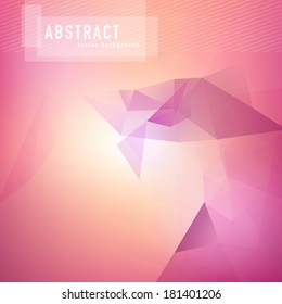 vector abstract hazy scene with triangles color pink classic texture colourful abstract colorful new orange modern empty glow plush hazy fancy light vintage art decorative classical drop collage lette