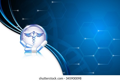 vector abstract health background innovation concept sci fi design