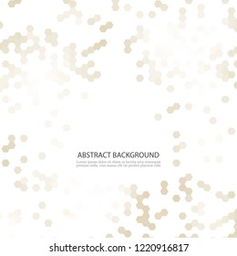 Vector Abstract hexagon background