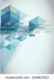 fondo vector abstracto de alta tecnología, fondo empresarial abstracto