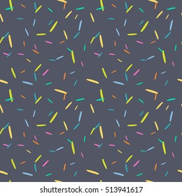 Vector abstract hipster geometric lines seamless pattern background