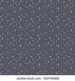 Vector abstract hipster geometric lines seamless pattern background