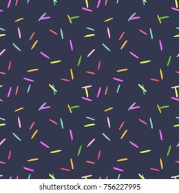 Vector abstract hipster geometric lines seamless pattern background