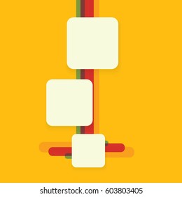 vector abstract hipster poster infographic design template. vector retro party poster background