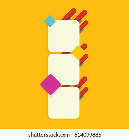 vector abstract hipster poster infographic design template. vector retro party poster background