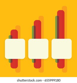 vector abstract hipster poster infographic design template. vector retro party poster background