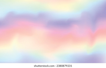 Vector abstract hologram gradient background