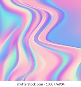 Vector abstract holographic background 