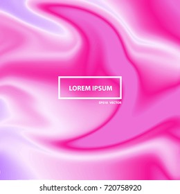 Vector abstract holographic background 80s - 90s, trendy colorful texture in neon color design. For your creative project design. Hologram hipster card, Blur colorful pattern.