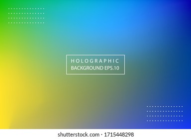 Vector abstract holographic background. For your creative project design cover, book, printing, gift card, fashion.