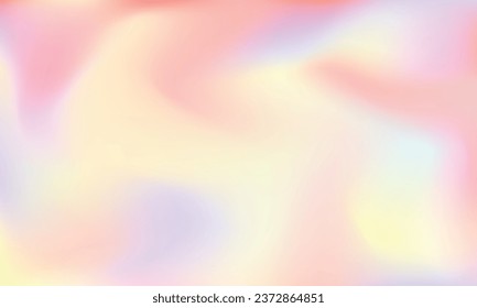 Vector abstract holographic foil texture blurred background.
