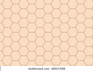 vector abstract honeycomb pattern background. Hexagon pattern