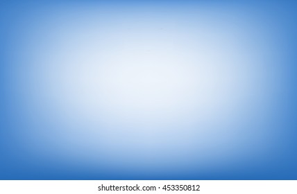 Vector abstract horizontal blurred blue background. White blur. 