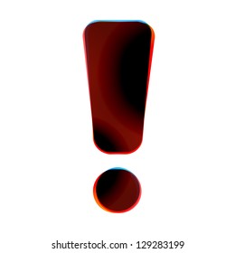 Vector abstract icon on white background. Eps10