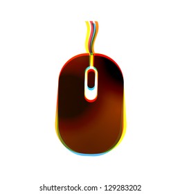 Vector abstract icon on white background. Eps10