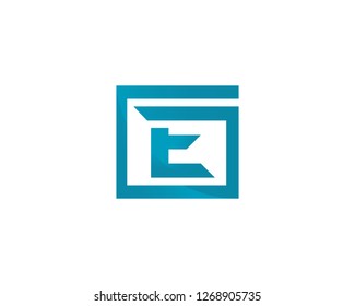 Vector - Abstract icons for letter E logo