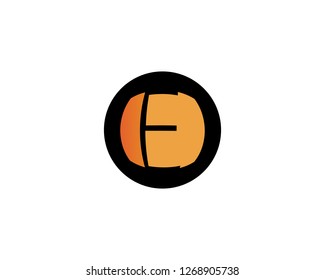 Vector - Abstract icons for letter E logo