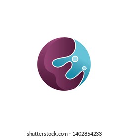 Vector - Abstract icons for letter E logo

