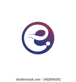 Vector - Abstract icons for letter E logo
