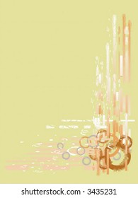 Vector abstract illustration of backgrounds with many shapes