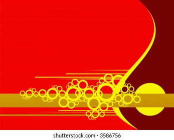 Vector abstract illustration of backgrounds with many shapes