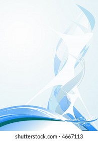 Vector abstract illustration of backgrounds with many shapes