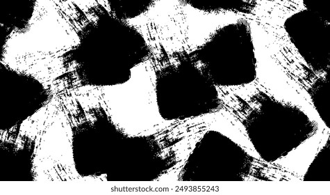 Ilustración abstracta del Vector. Patrón blanco y negro. Patrón sin fisuras para el menú del restaurante, tarjetas de visita, Anuncio