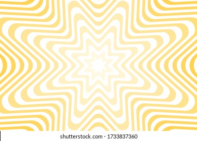 Vector abstract illustration, colored in a gradient. Trendy background in op art style, optical illusion.