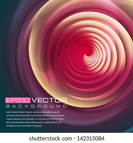 Vector abstract.The illustration contains transparency and effects. EPS10