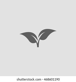 Vector abstract illustration - eco lifestyle concept