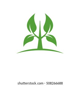 Vector abstract illustration - eco lifestyle concept