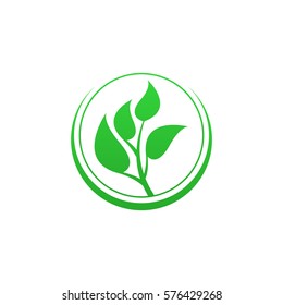 Vector abstract illustration - eco lifestyle concept
