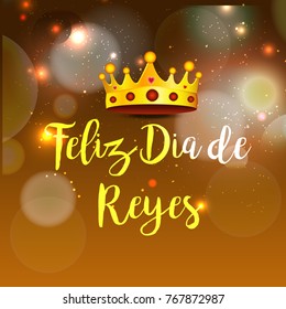 Vector abstract illustration for Happy Epiphany Day with nice and creative design in a background with stylish text for Christian holiday.