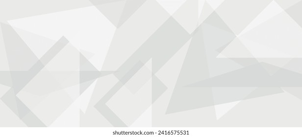 Vector abstract illustration. Modern white and gray background. Geometric design. Ideal for screensavers, wallpapers and textile design.