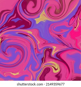 Ilustración vectorial abstracta con manchas de pintura. Fondo colorido para el diseño.