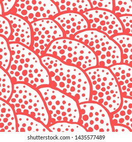 Vector abstract illustration with sea plants. Floral illustration. Exotic tropical design.
