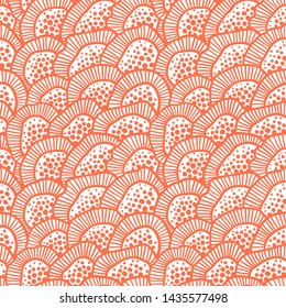 Vector abstract illustration with sea plants. Floral illustration. Exotic tropical design.