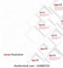 Vector Abstract illustration web design concept background design - eps10