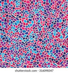 Vector abstract illustration for your design. Seamless pattern. Mosaic