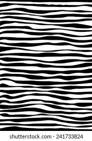Vector abstract illustration of zebra skin EPS 10