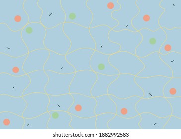vector abstract image. minimalistic background. bright trendy design. 