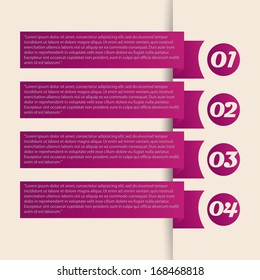 Vector Abstract Infographic Template For Various Uses