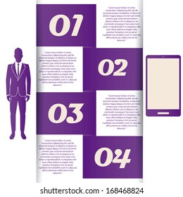 Vector Abstract Infographic Template For Various Uses