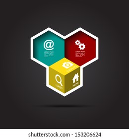 Vector abstract infographics 