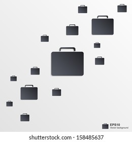 Vector abstract infographics. Modern design template