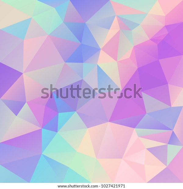 Vector Abstract Irregular Polygonal Background Triangle Stock Vector